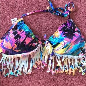 Colorful bikini bra top!